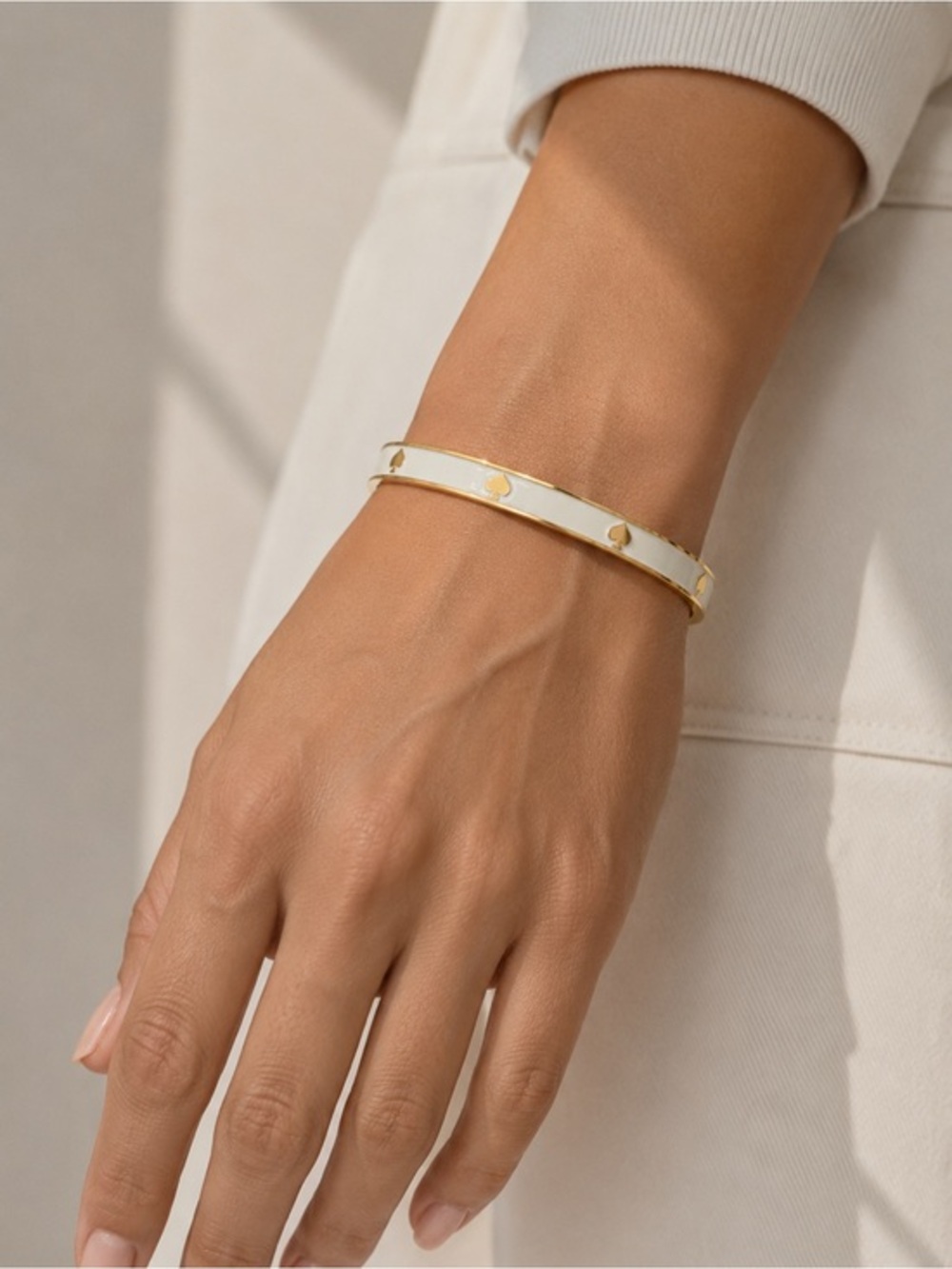 New Kate Spade New York Spade Bangle Bracelet same day shipping